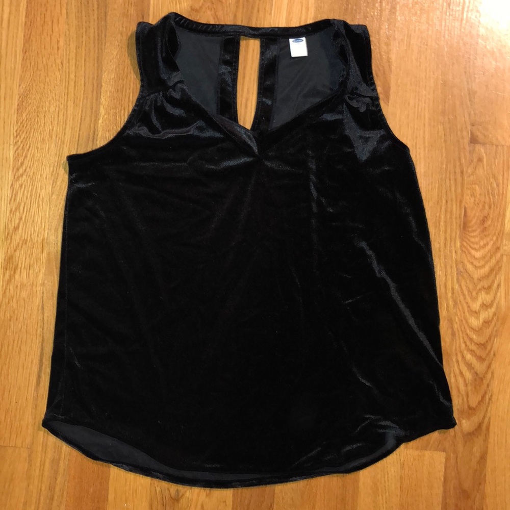 Velvet tank top